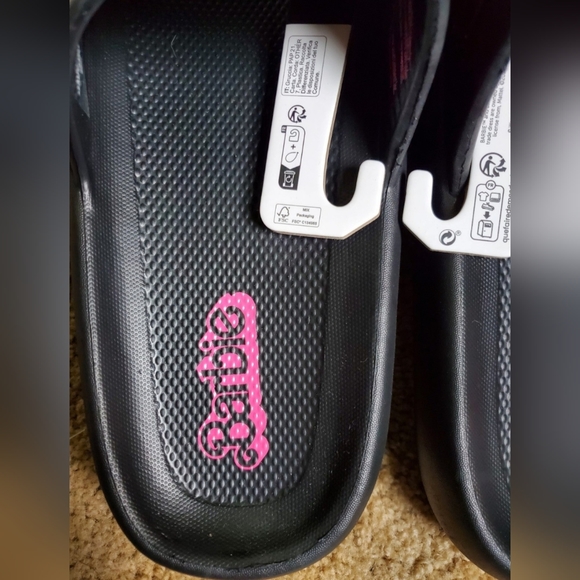 Barbie Black Molded Men Pool Slide